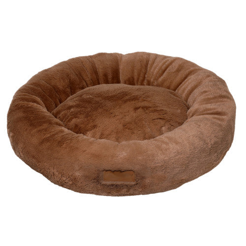 Cozy Round Mink Teddy Bed